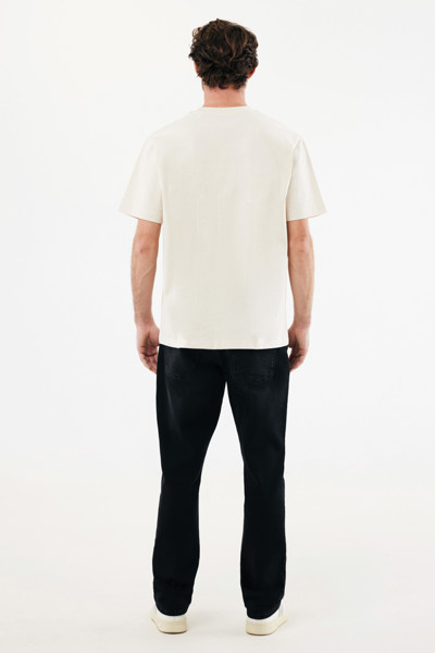 IQONIQ Nikko heavyweight recycled cotton t-shirt - Natural Raw / 4XL