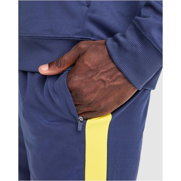 Tuta da ginnastica unisex da 225 g/m² Evans - Nero / Ebano / XL