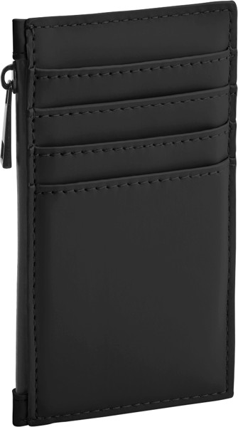 Ματ θήκη καρτών PU BagBase | BG 326 - Black