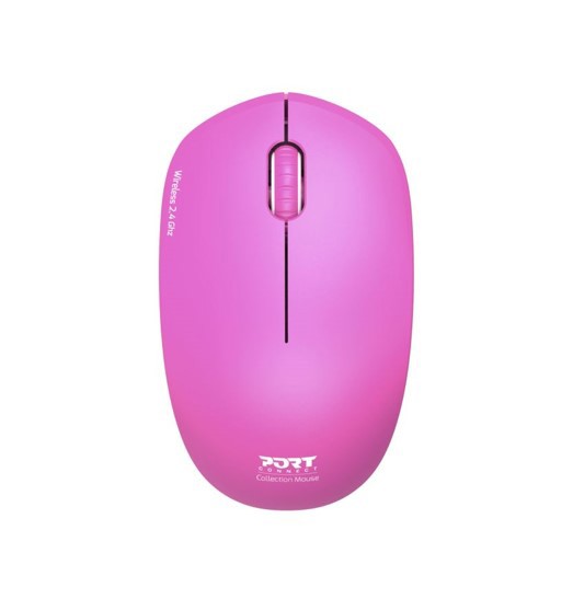 PORT CONNECT Wireless COLLECTION, bezdrôtová myš, USB-A dongle, 2.4Ghz, 1600DPI