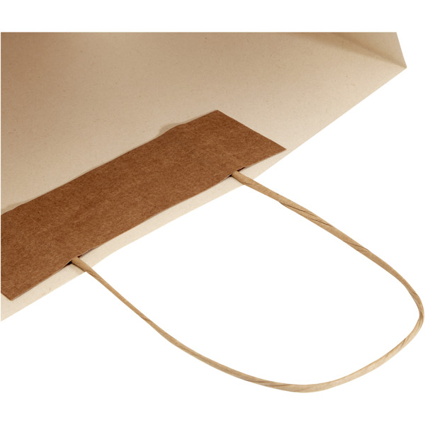 Agricultural waste 150 g/m2 paper bag with twisted handles - XX large