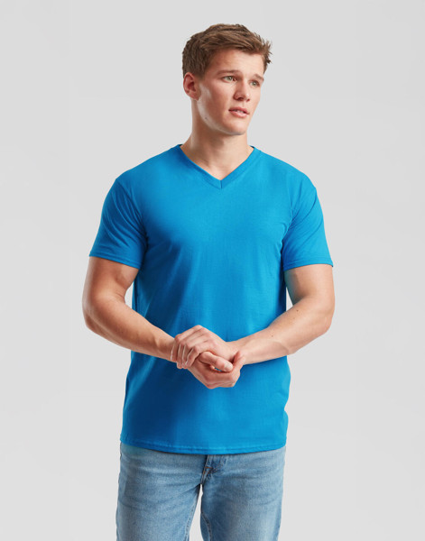 Valueweight V-Neck T-Shirt - White / 4XL