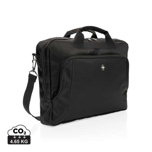 Swiss Peak laptop bag 15.6in, 1680D polyester