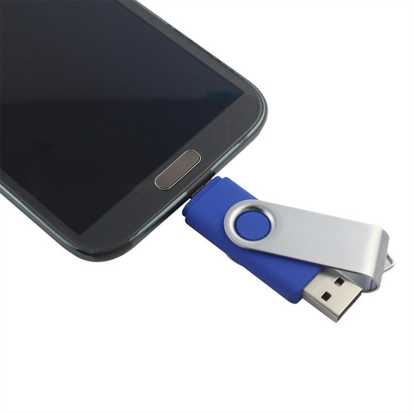 USB Flash drive OTG01 - WHITE_1GB
