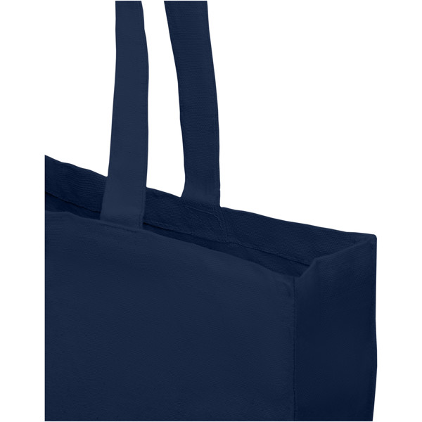 Sac shopping Odessa recyclé GRS de 220 gr/m² capacité 13 litres - Marine