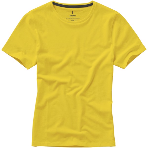 Camiseta de manga corta para mujer "Nanaimo" - Amarillo / XXL
