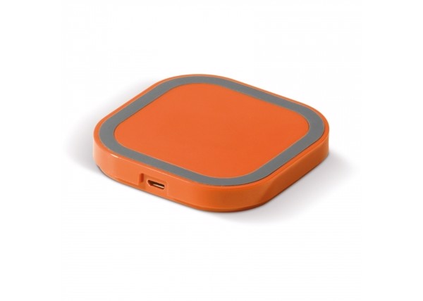 Basic wireless charging pad 5W - Orange
