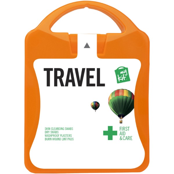 MyKit Travel First Aid Kit - Transparent Orange