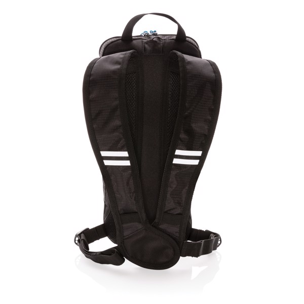 Explorer ripstop lille vandrerygsæk, 7L, PVC fri, sort