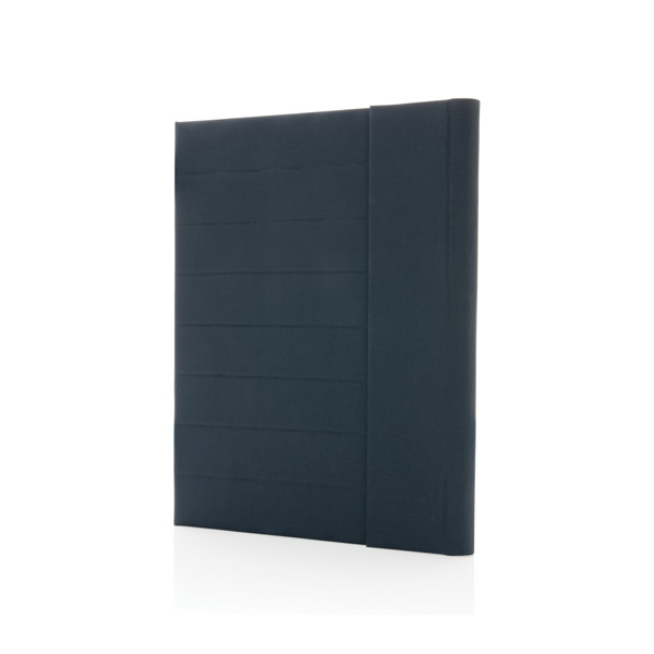 Impact Aware™ A4 portfolio with magnetic closure - Navy