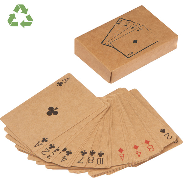 ALEXANDER Joc clasic de cărţi de poker - Beige