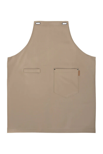 Avental Cruzado Eco-Leather Natural