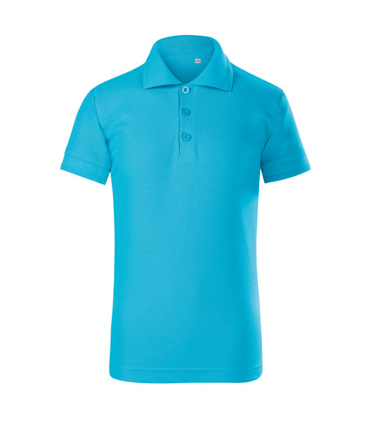 Polokošile Dětská Malfini® Pique Polo Free - Tyrkysová / 122 cm/6 let