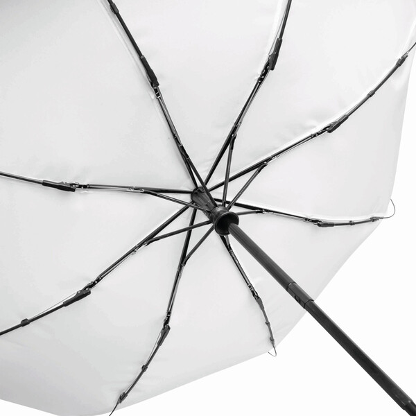 Automatic Open/Close Windproof Pocket Umbrella Calypso - White