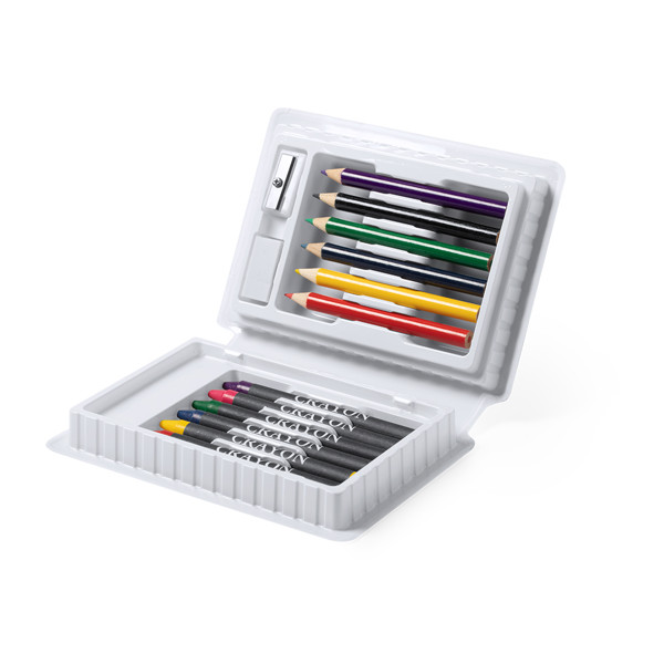 Estuche Clown - Blanco