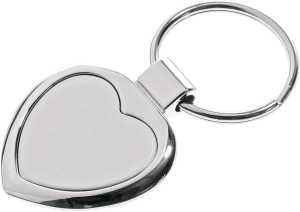 Stout Heart metal keyring