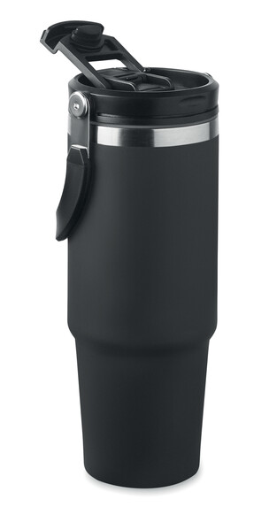 Dvojstenný pohár 850 ml Suma Hand - Čierna