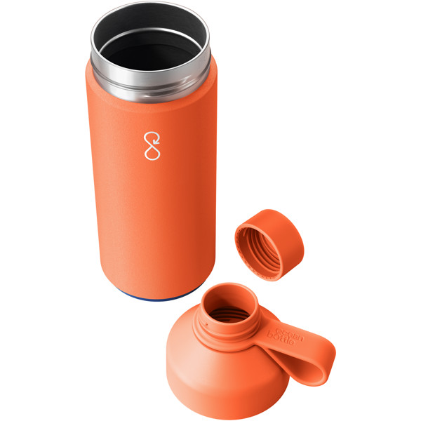 Bouteille d'eau Big Ocean Bottle de 1 000 ml avec isolation par le vide - Sun Orange