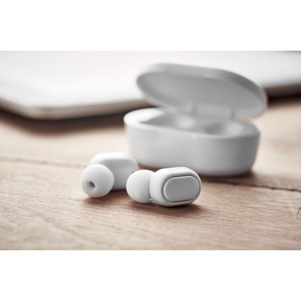 Recycled ABS TWS earbuds Rwing