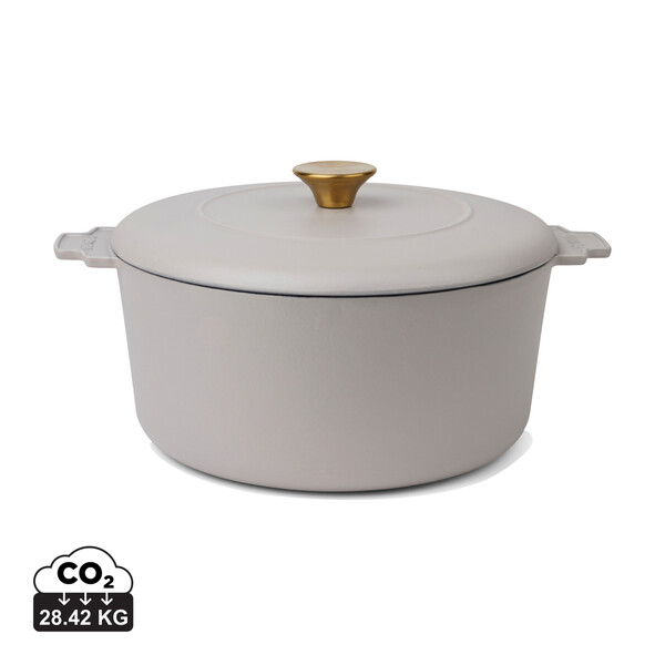 VINGA Monte heritage braadpan 5.5 L - Grijs