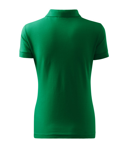 Polokošile Dámská Malfini® Cotton Heavy - Středně Zelená / 2XL