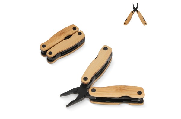 Multi-tool Bamboo 12 functions - Black