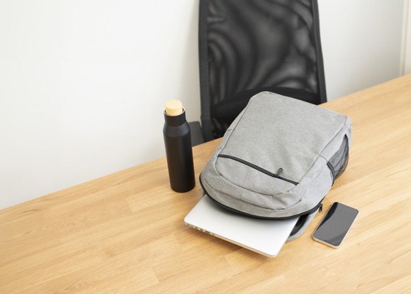 Mochila de poliéster (600D) Glynn - Grey