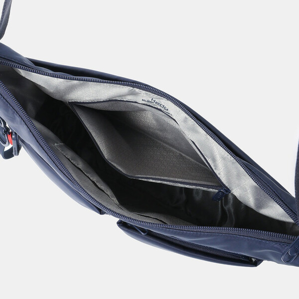 ALEX | Geantă mare crossbody A4 + RFID | 100% RPET reciclat - Hedgren - Total Eclipse