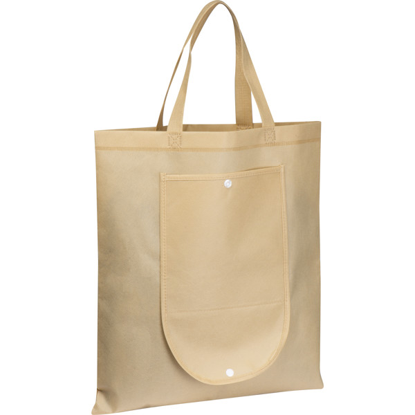 Non Woven Bag, foldable WILLIAM - Beige