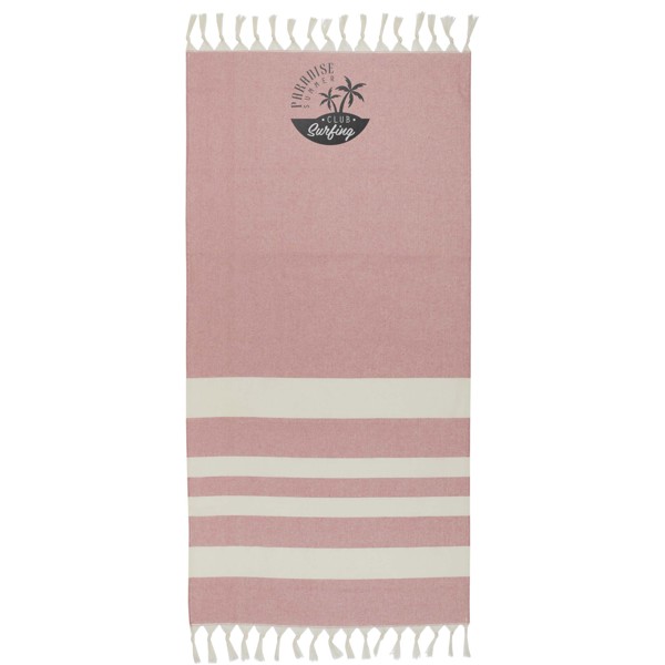 Telo per hammam 147 x 75,5 cm Anders - Rosso