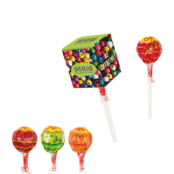 Lolly Box Chupa Chups Kugel Lolly, Fruchtmischung