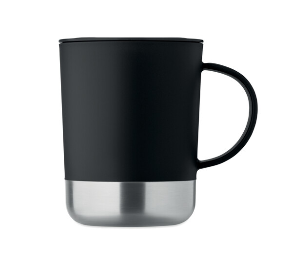 Jednostenný hrnček 300 ml Beaker - Čierna