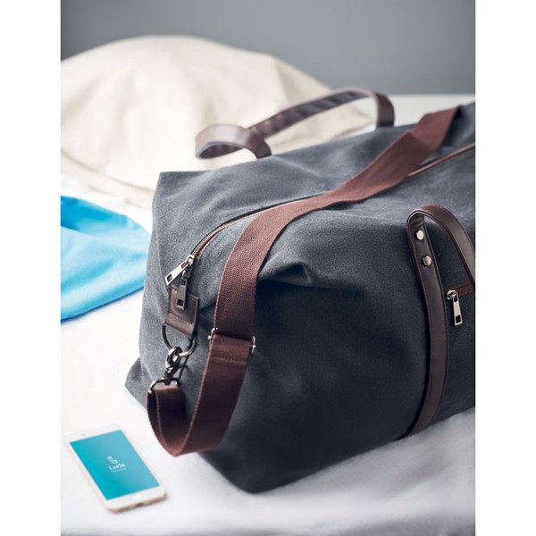 Weekend bag in canvas 450gr/m² Zurich