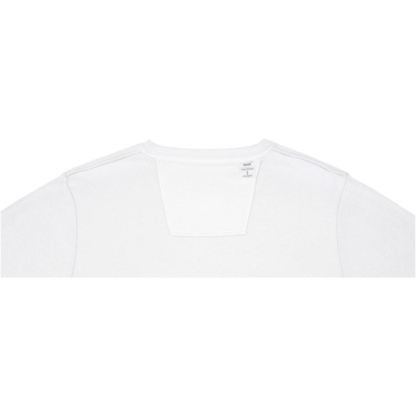 Zenon men’s crewneck sweater - White / 2XL