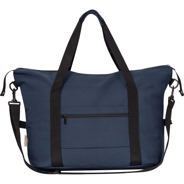 Duffel bag made from recycled cotton WESLEY - Darkblue