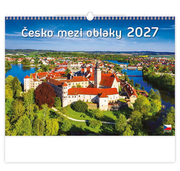 Nástěnný kalendář Česko mezi oblaky 45 × 31,5 cm