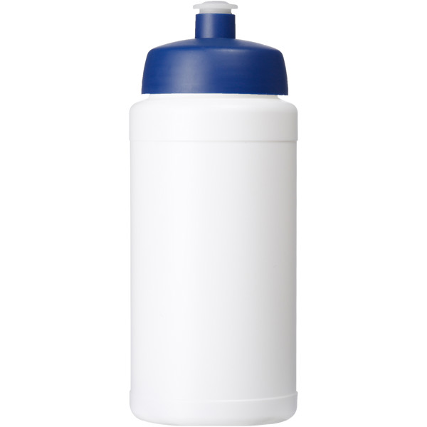 Bouteille de sport Baseline® Plus de 500 ml - Bleu / Blanc