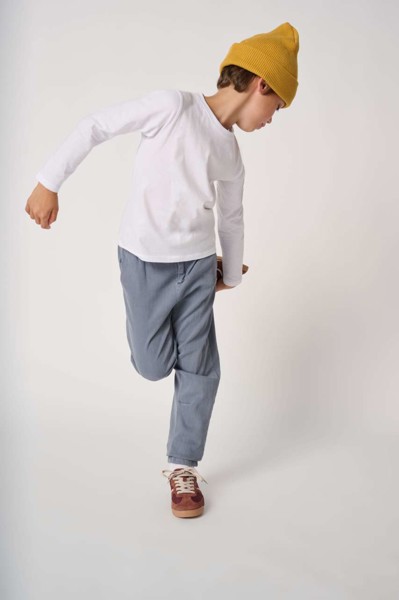 Ideal150 Kids' Lsl T-Shirt - Ideal White / 8/10