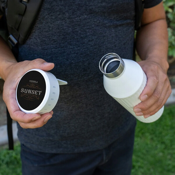 Timeos Bottle - White