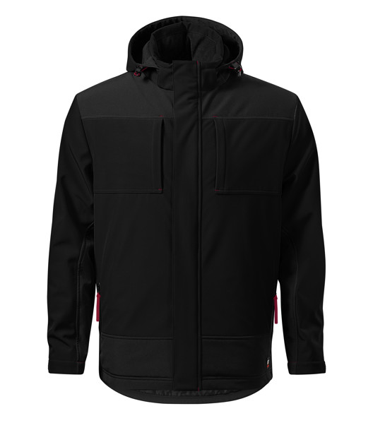 Winter Softshell Jacket Men’S Rimeck® Vertex - Black / 3XL