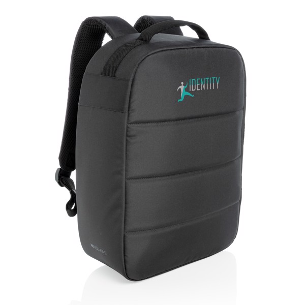 Xd Xclusive laptop backpack rPET, 15.6 inch - Black