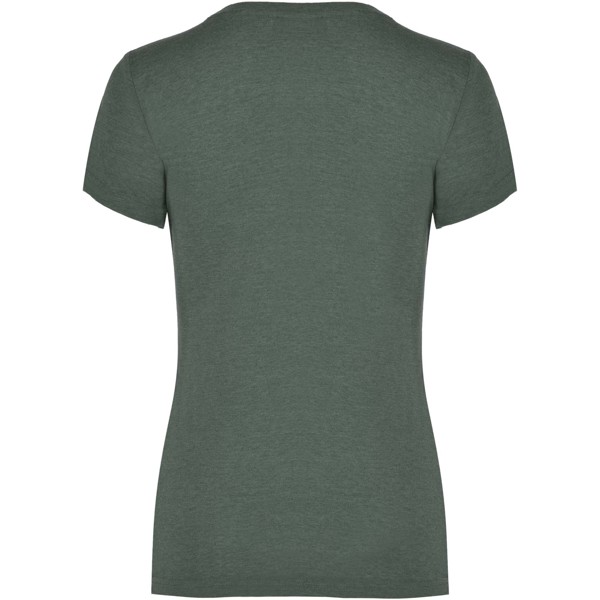 Fox short sleeve women's t-shirt - Heather Bottle Green / 2XL