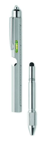 Kugelschreiber Multifunktion Retool - Mattsilber