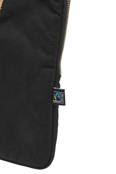 Cottover Gots Canvas Computer Case black 13"