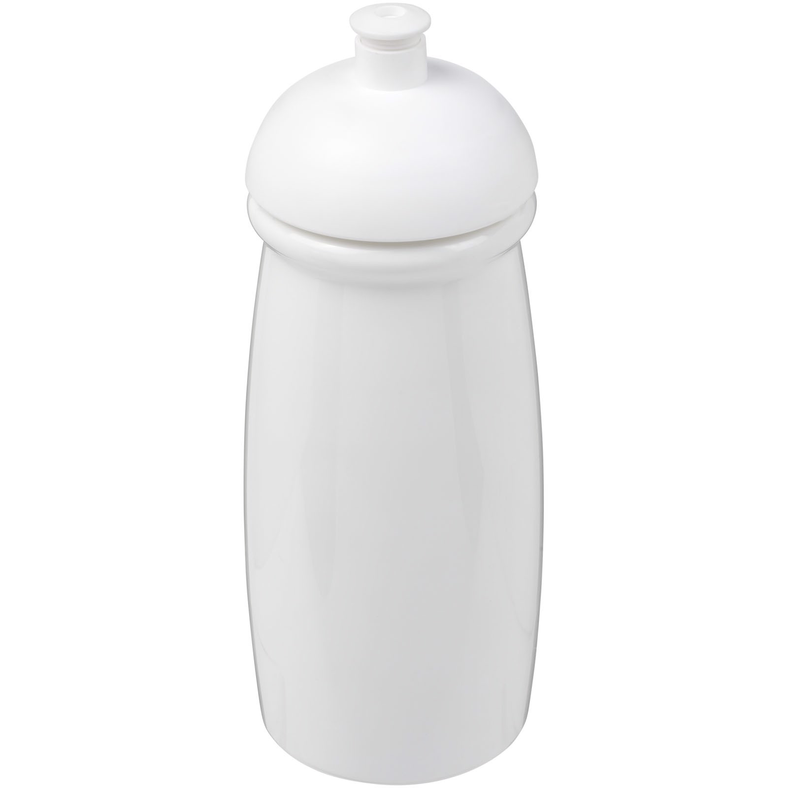 Sportovní láhev s kupolovitým víčkem H2O Pulse® 600 ml - Bílá