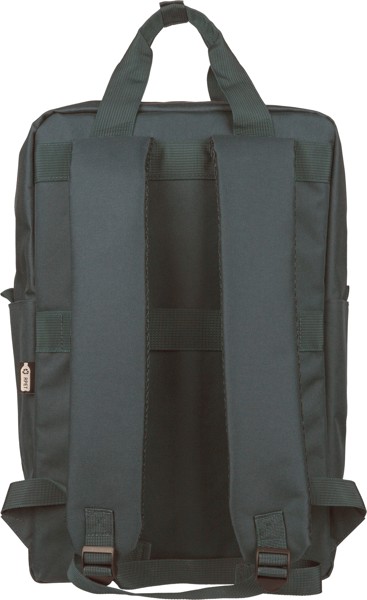 Gerecyclede (900D) polyester rugzak Amalia - grijs