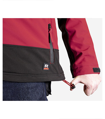 Zimní Softshellová Bunda Pánská Rimeck® Vertex - Marlboro Červená / S