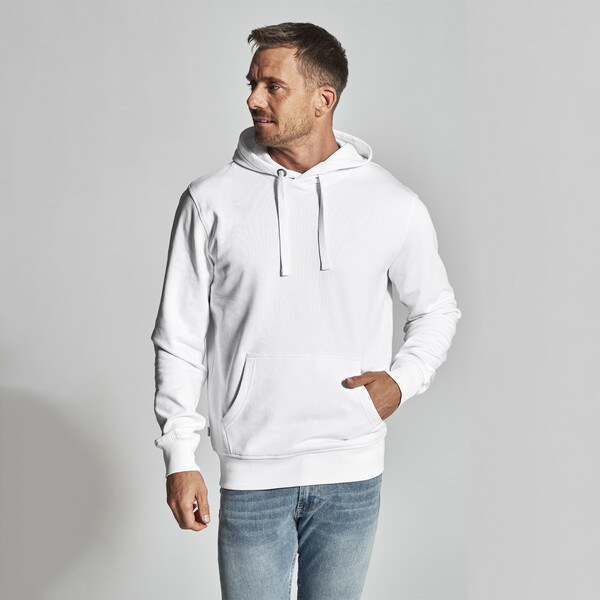 Cottover Gots Hood Man white 4XL