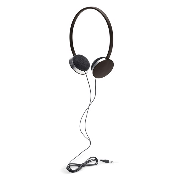 VOLTA. ABS adjustable headphones - Black