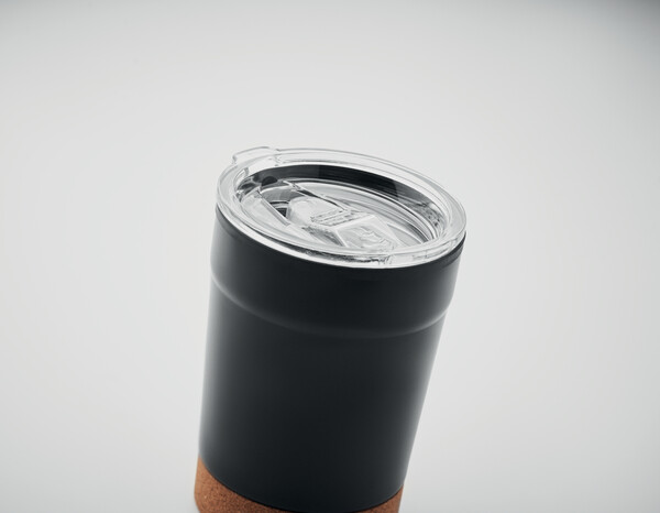 Dvojstenný pohár 300 ml Nomu - Čierna